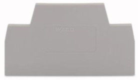 End/Intermediate plate for terminal block, 281-340