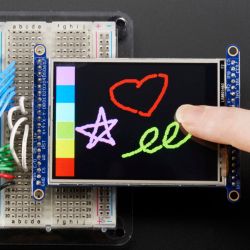 2.8&quot; TFT LCD with Touchscreen Breakout Board w/MicroSD Socket - ILI9341