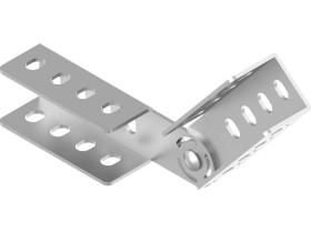 Łacznik wzmocniony przegubowy LWP grubość blachy 3,0mm 661303 BAKS