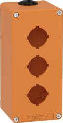 Enclosure, 80 x 175 x 77 mm, orange, for M25 cable entry, XAPO3603