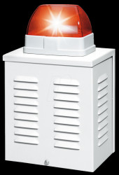 SG1650 Outdoor siren with strobe light