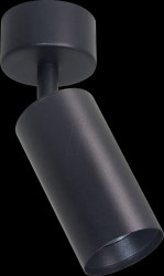 LX300220 Schwenkbarer LED Aufbauspot, GU10, schwarz, IP20, ALU