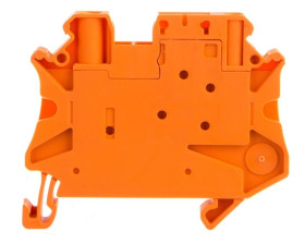 Złączka szynowa 2-przewodowa 4mm2 pomarańczowa UT 4-TG OG 3046799 /50szt./