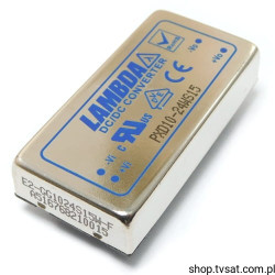 PXD10-24WS15 DC-DC In 9-36V Out 15V 0.67A 10W THT LAMBDA