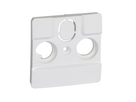 NILOE/NILOE SELECTION Plakietka biała do gniazd TV 764567 LEGRAND