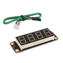 Gravity: 4-Digital LED Segment Display Module - 4-cyfrowy wyświetlacz segmentowy LED (zielony)