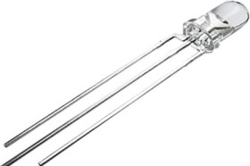 LED, THT, round, Ø 5.85 mm, red/green, 624 nm, 6800 to 15000 mcd, 30°, 509VPGC2E-C-2B-G51B