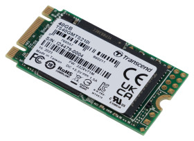 Dysk SSD MTS210I, 40 GB, SATA III 6 Gb/S, wewnętrzny Tak, Transcend 3D -40 → +85°C