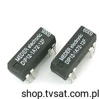 DIP12-1A72-12F Reed Relay 12VDC 1A THT MEDER