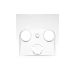 Pokrywa gniazda antenowego RTV/SAT biała 5312038989 B.Kwadrat Berker