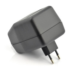 Obudowa na zasilacz plastikowa Kradex Z64 - 89x65x57mm czarna