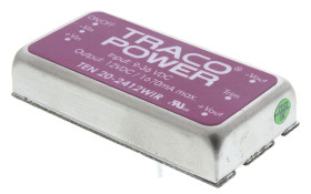 Przetwornica DC-DC, 20W, Uwe 9 → 36 V DC, Uwy 12V dc, Iwy 1.67A Tak, TRACOPOWER Nie