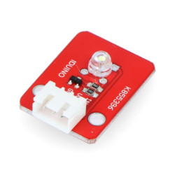 Moduł z białą diodą LED + przewód - Iduino SE058