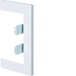 tehalit.BRP Maskownica przebicia 65x100, stalowa, biała BRP65100W9016