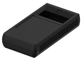 Bopla BOS 700-9005 (34700000) - obudowa ręczna z pojemnikiem na baterie (2 x 9V) i otworowaniem 23 x 58 mm pod wyświetlacz (150