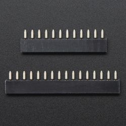 Short Feather Headers Kit - 12-pin and 16-pin Female Header Set
