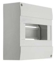RT130SR6 Obudowa z tworzywa - rozdzielnica na bezpieczniki 130x140x65mm - 6 modułów