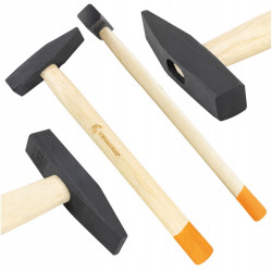 Młotek ślusarski z trzonkiem drewnianym 250g Vergionic CB-62094