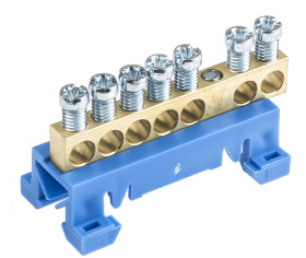 Szyna neutralna Szyna zerowa DBTI Entrelec