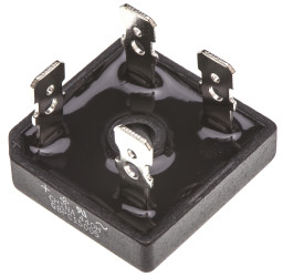 Mostek prostowniczy Jednofazowy 15A 50V Połączenie silikonowe GBPC