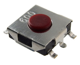 Mikrostyk Tact switch smd 2,5mm 6x6mm