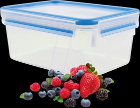 508544 EMSA CLIP &amp; CLOSE food storage container blue 2.2 l