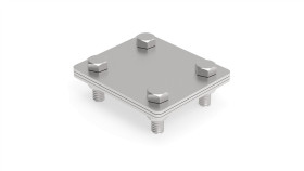 Złącze Uniwersalne Odgałęźne 80X70mm Nierdzewne 14.3 Ni /91400305/