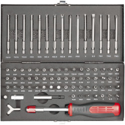 Toolcraft 820952 Safety &amp; Special Bit Set 75pc