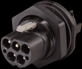 96.052.5053.1 Device connection, 5-pin, M25 x 1.5 - male connector