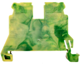 Złączka 2-przewodowa PE 2,5mm2 żółto-zielona 870-907