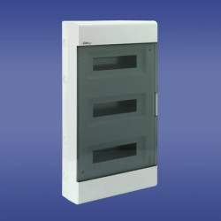 Rozdzielnica modułowa 3x12 natynkowa IP40 SRn-36 (3x12) (N+PE) 1.36