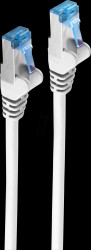 BS75711-0.25W Patch cable, Cat.6a, S/FTP, white, 0.25m