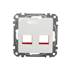 Płytka centralna KRONE kat. 5e/6 UTP, biała, Sedna Design i Elements SDD111441C