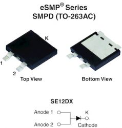 SE12DLG Surface-Mount Low VF Standard Rectifiers