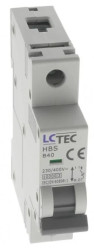Wyłącznik nadprądowy HBS 1P 1M 1F B 40A 10kA