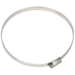 Sealey SHCSS7 Hose Clip Stainless Steel &#xD8;150-170mm Pack of 5