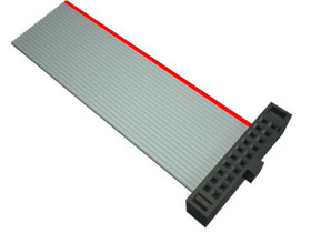 Kabel taśmowy 20-żyłowy Płaski Samtec