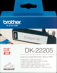 DK-22205 Continuous label (paper) - white, 62 mm
