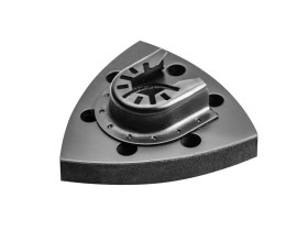 Stopa szlifierska z rzepem 83 x 83 x 83 mm szybkozłączna 56H013 TOPEX