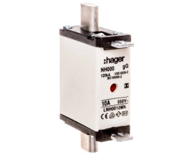 Wkładka bezpiecznikowa NH000 10A gG 500V WT-000 LNH0010MK