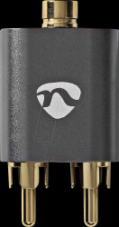 CATB22255AL 3.5-mm stereo jack socket to 2x RCA connector