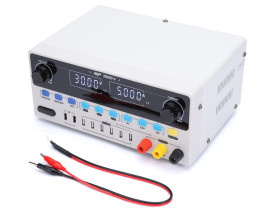 Zasilacz Laboratoryjny WEP 3005D-V 30V 5A 8xUSB precyzyjny