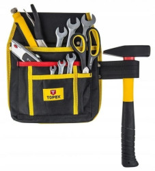 Kieszeń na narzędzia 4 przegrody z uchwytem na młotek 79R431