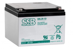 Akumulator VRLA AGM 12V 28Ah (żywotność 10-12lat) SBL28-12i