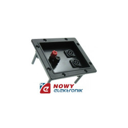 Gniazdo głośnikowe 2xgn.banan + 2xgn.speakon /terminal