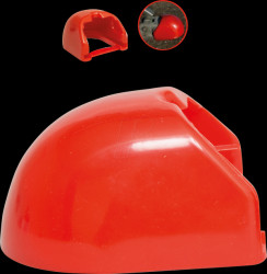 Trailer - impact protection, red