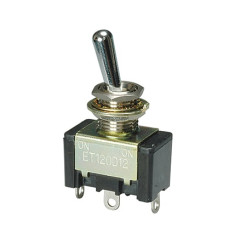 Przełącznik Wł.-wył. DPDT Nidec Components Płytka drukowana