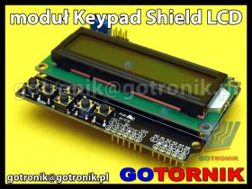 Moduł Keypad Shield LCD do AVR ARDUINO