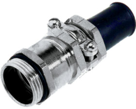 Cable gland, with bend protection, PG48, 64/64 mm, Clamping range 36 to 40 mm, IP65, silver gray, 52001220