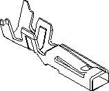 Molex Styk zaciskany 500398000 1 szt.